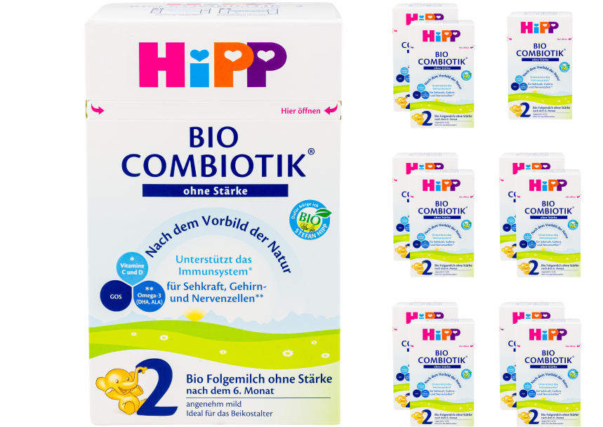 HiPP German Stage 2 (No Starch) Bio Combiotic Cow Milk Formula (600 gr.)