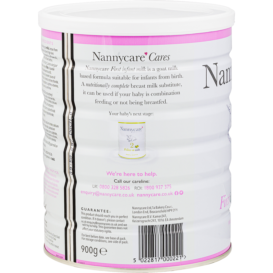 Our Products - Nannycare Goat Milk Formula Range