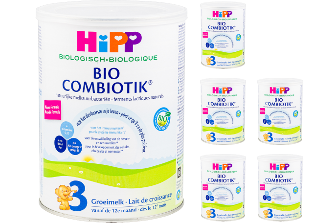 HIPP BIOLOGIQUE Lait 3 COMBIOTIC® croissance - 6 boites de 800g - Hipp